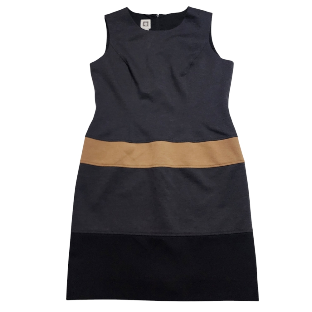 Ann Klein Sleeveless Sheath Dress Sz 10